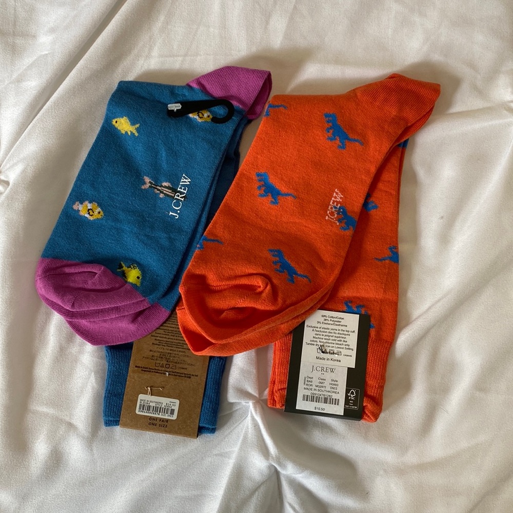 NWT J. Crew Dress Socks Bundle